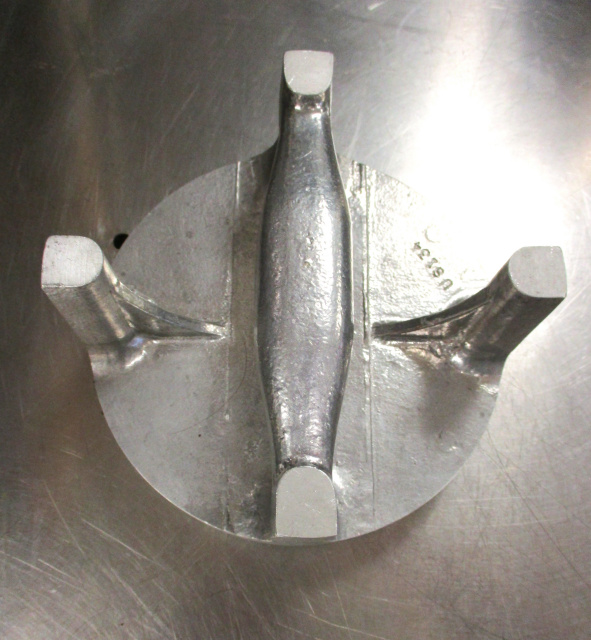 Vegetable Chute & Pusher for Berkel 808, 818, 909, 919 Slicer. Replaces 4975-0458, 3875-0148